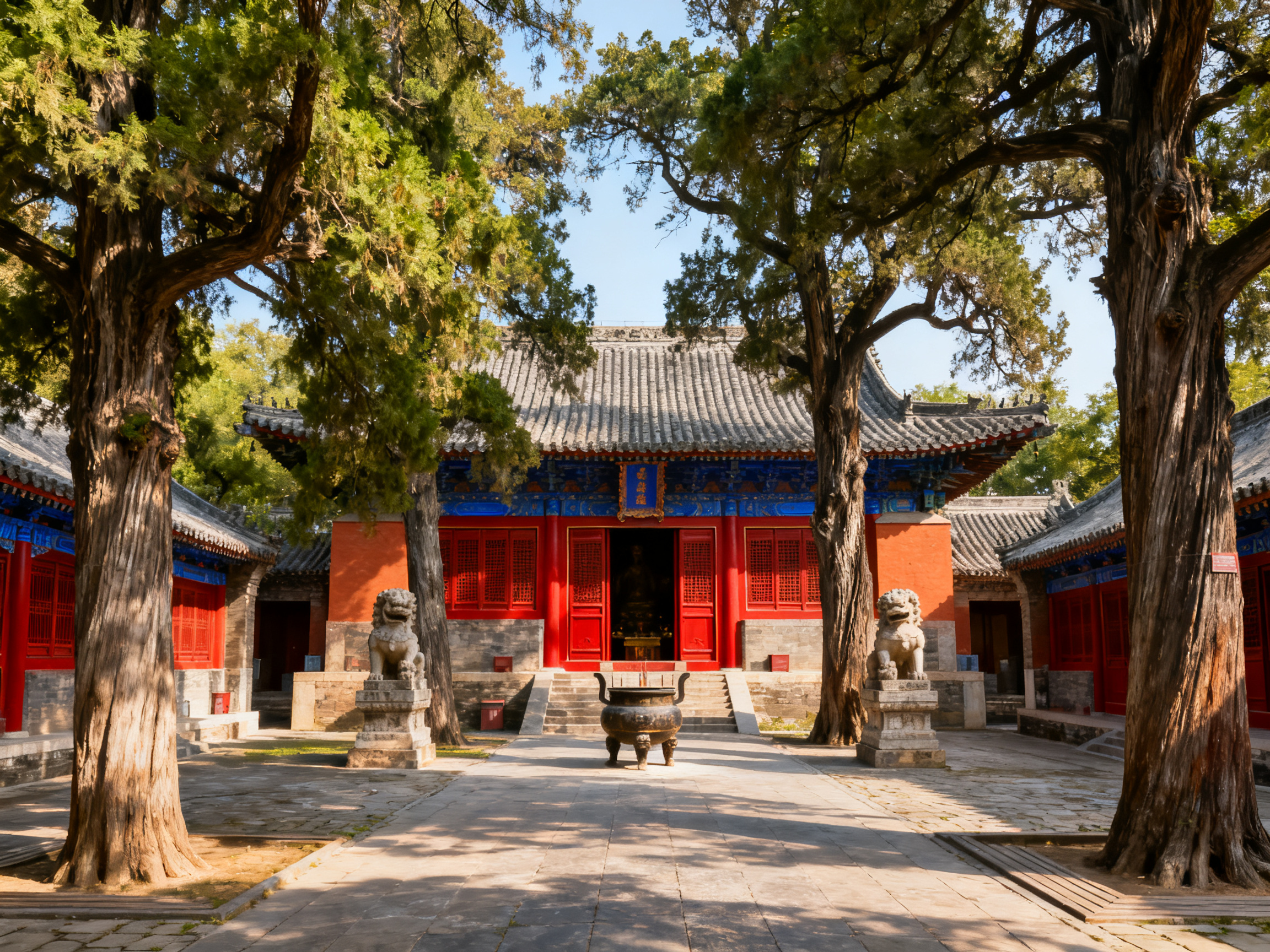 北京白云观古建筑